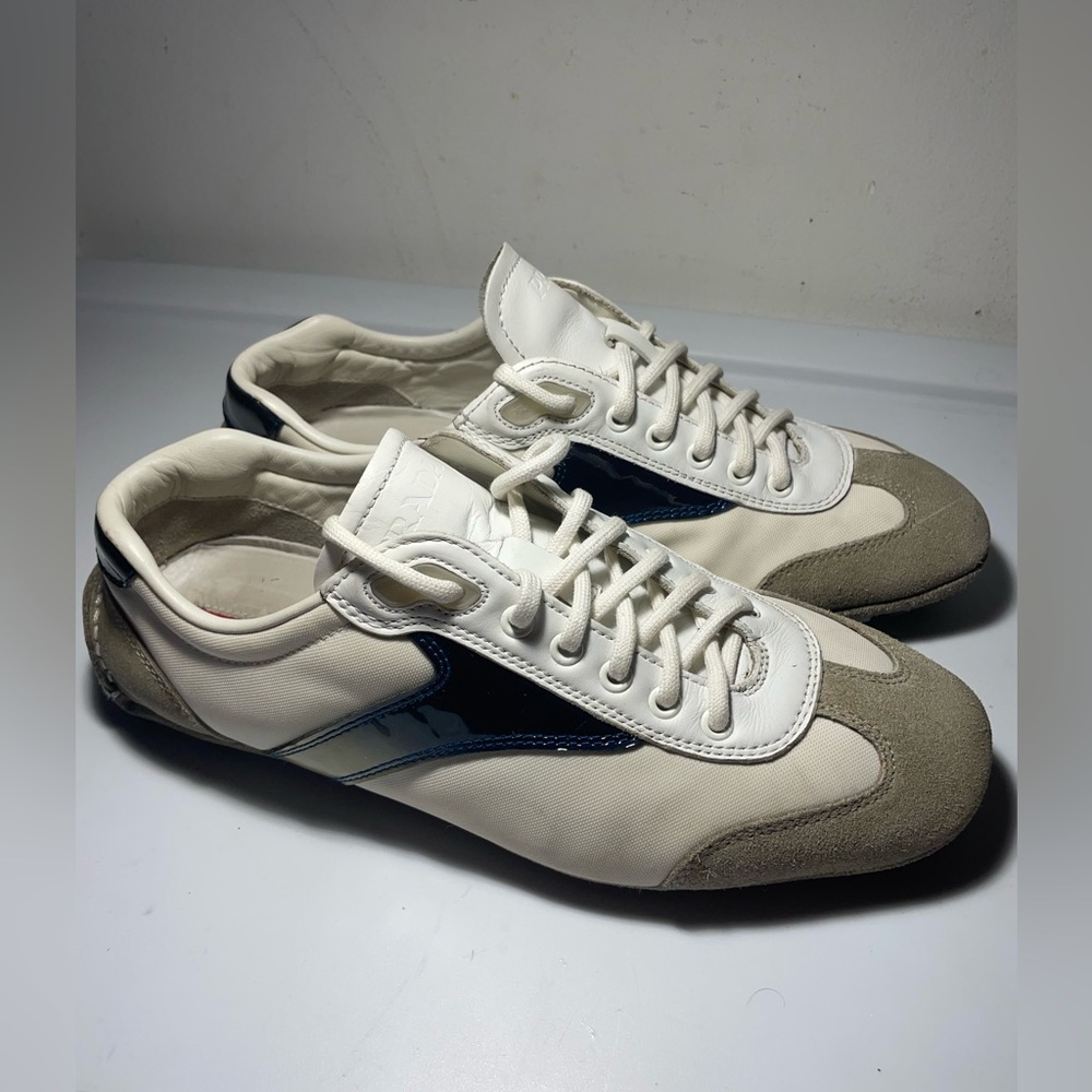PRADA shoes / PRDRA suede tío 4 E 1816    6 .5